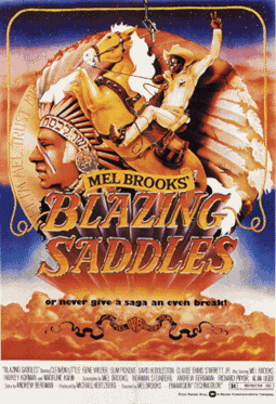 Blazing Saddles poster [copyright holder unknown]