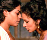 Tara (Sarita Choudhury) and Maya (Indira Varma) .