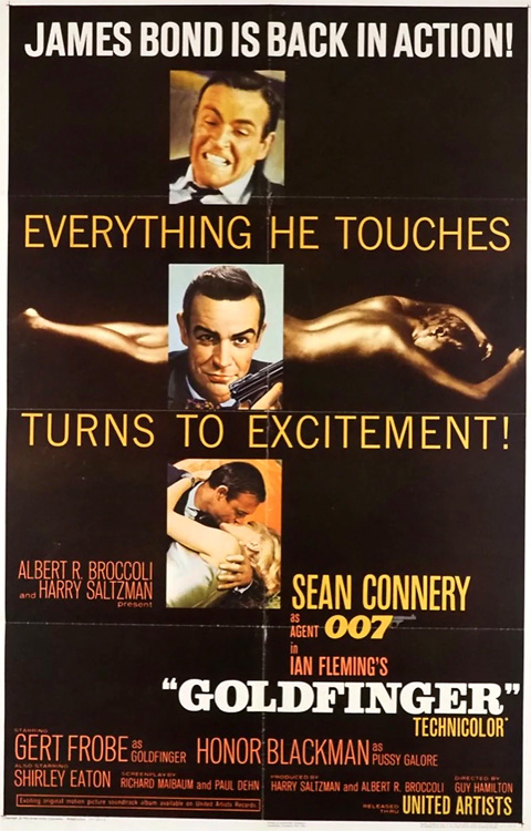 He's the man, the man with the midas touch. Goldfinger