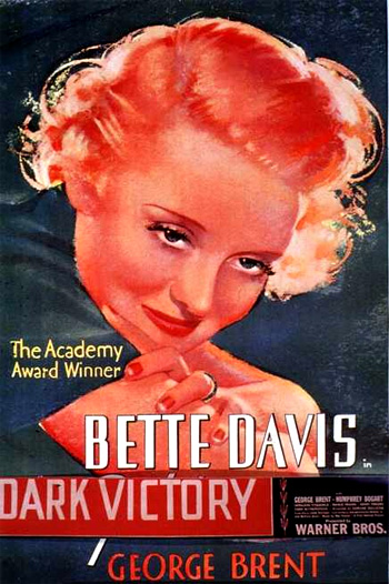 Image result for Dark Victory 1939 poster