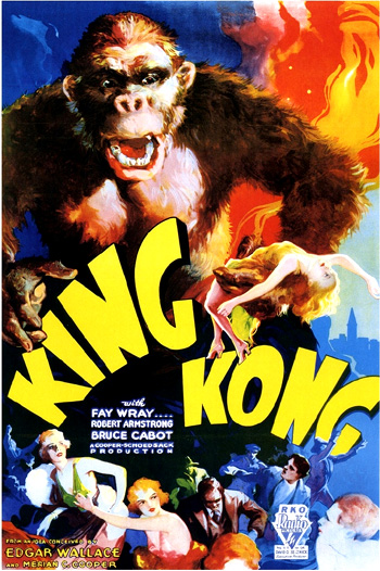 King Kong Original Film Scene POSTER 