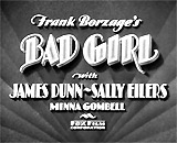 Bad Girl (1931)